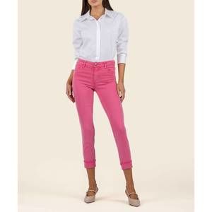 NEW KUT FROM THE KLOTH amy crop straight leg jeans in sugar coral